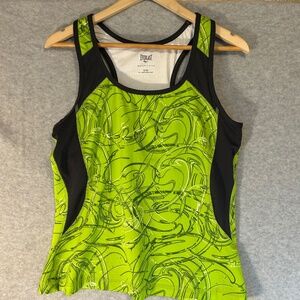 Everlast Tank Top XL Green Black
